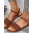 Pu Plain Summer Casual Sandals