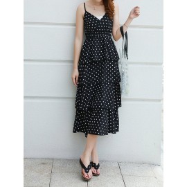 Vintage Floral Casual Wedge Flip-Flops