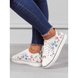 Fashion Floral Ultralight Breathable Sports Canvas Shoes