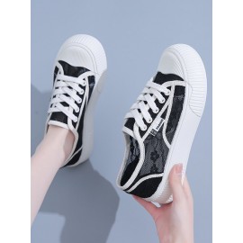 Airy Floral Lace Resort Flats