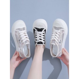 Airy Floral Lace Resort Flats