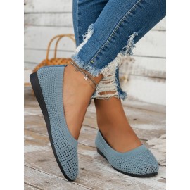 Breathable Hollow out Mesh Fabric Casual Shallow Shoes