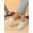 Women Lace Up Hollow Out Waterproof Beach Mules